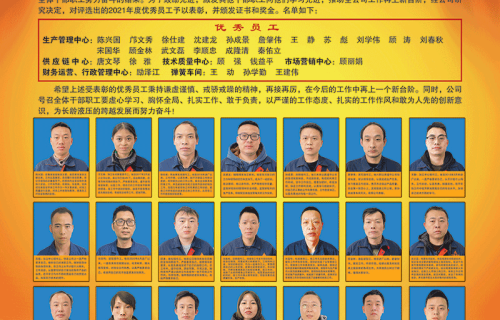 乐鱼VIP隆重召开2021年度优秀员工表彰大会